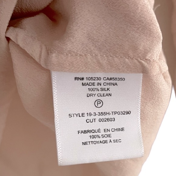 Joie 100% Silk Ruffle Blouse – Romantic Feminine Chic xxs - Picture 4 of 7